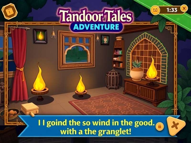 Tandoor Tales Adventure Game Screenshot